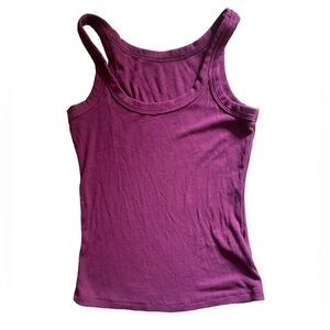 Maroon Tank Top